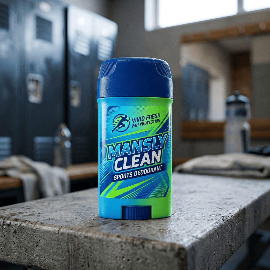 Ultra Blast Sports Deodorant with Vivid Fresh 24H Protection label